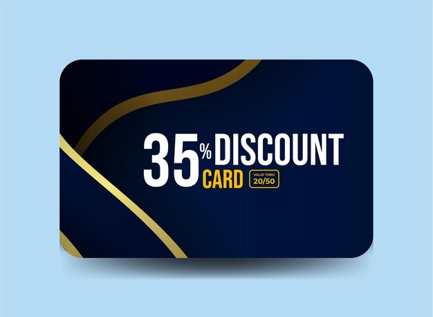 35 plantilla de tarjeta de descuento