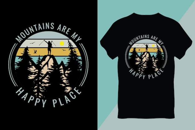 36 Vector de diseño de camiseta de aventura