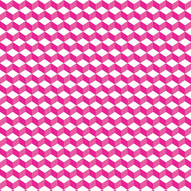 3d Box Houndstooth Patrón sin costuras Fondo digital