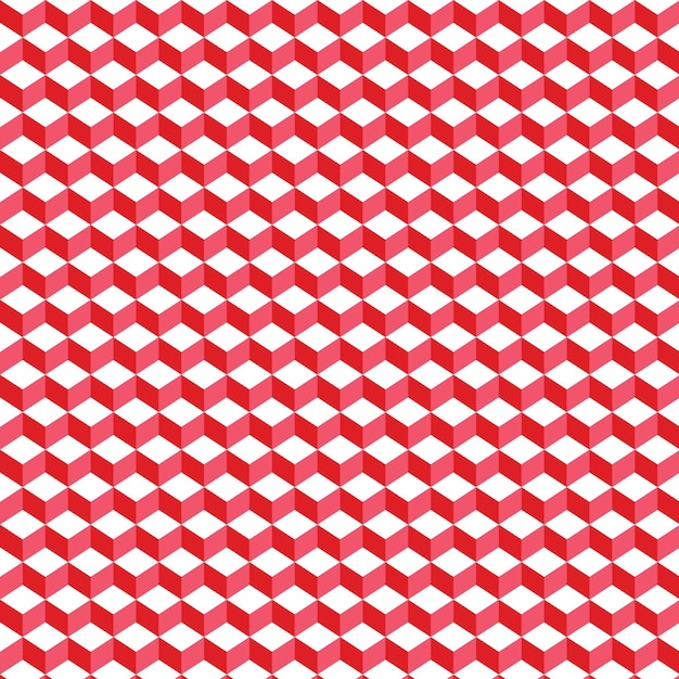 3d Box Houndstooth Patrón sin costuras Fondo digital
