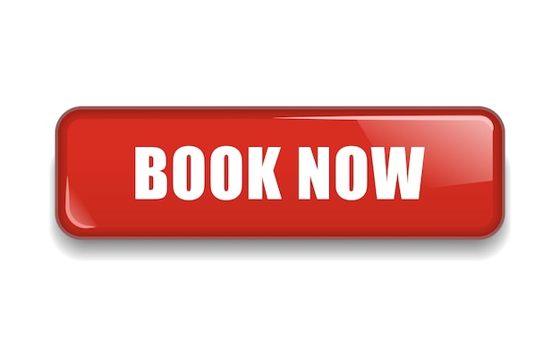3d click here book now web button Action button hand cursor and arrow pointing click link buttons
