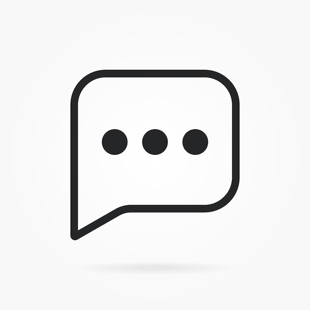 3d correo carta mensaje chat hablar diálogo post icono signo símbolo para el sitio web de la aplicación móvil ui