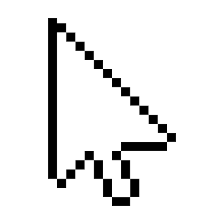 Vector 3d mouse cursor icon on transparent background modern threedimensional computer pointer symbol for digital navigation web design interfaces user interaction and technologyrelated visual content