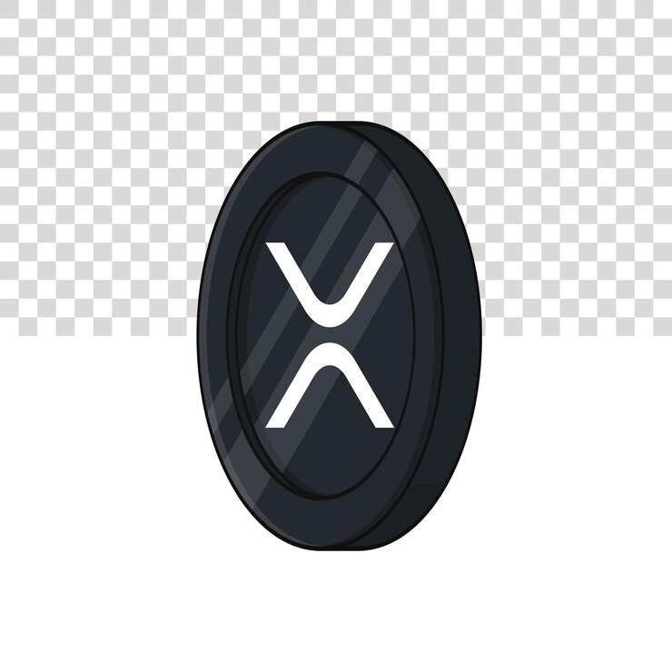 Vector 3d ripple xrp es una moneda de criptomoneda con tecnología de cadena de bloques.