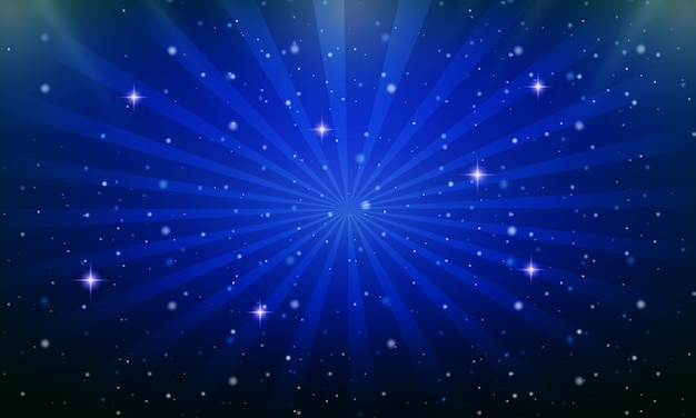 4 fondos abstractos vectoriales con un diseño de estallido de sol con luces brillantes