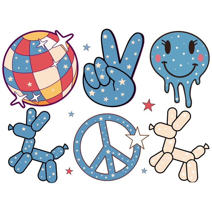 4 de julio Día de la Independencia Bandera americana Celebración de Estados Unidos Diseño patriótico Estrellas y rayas