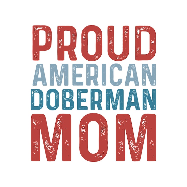 4 de julio Día de las Madres de Dog Mom Vector de diseño de camisetas