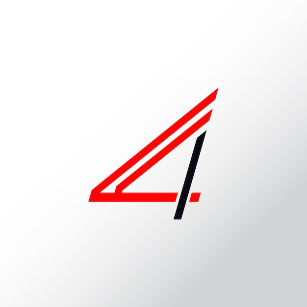 4 Vector de diseño de logotipo minimalista de pájaros