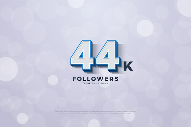 44k seguidores con un hermoso concepto.