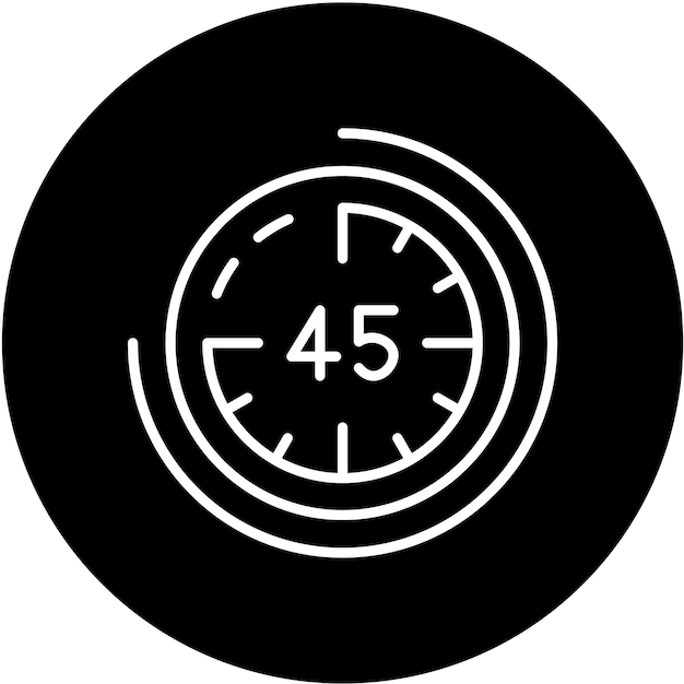 45 minutos de estilo de icono