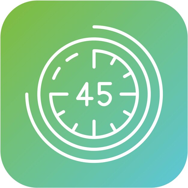 45 minutos de estilo de icono