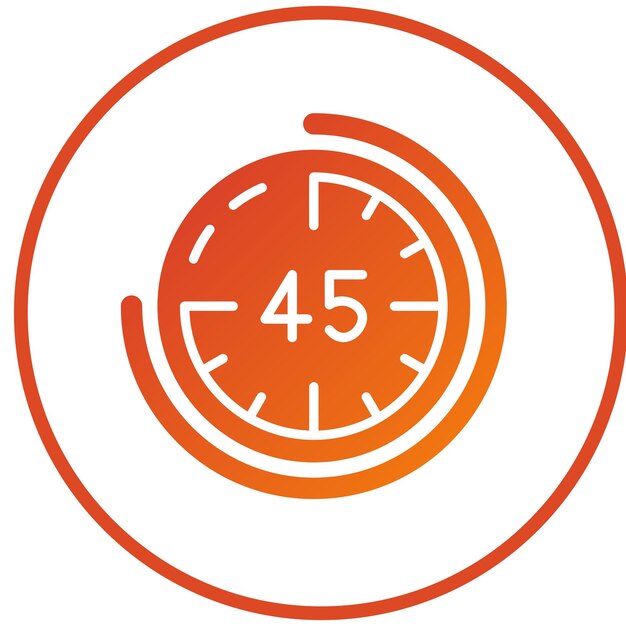 45 minutos de estilo de icono
