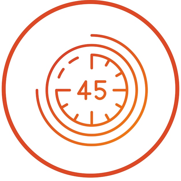 45 minutos de estilo de icono