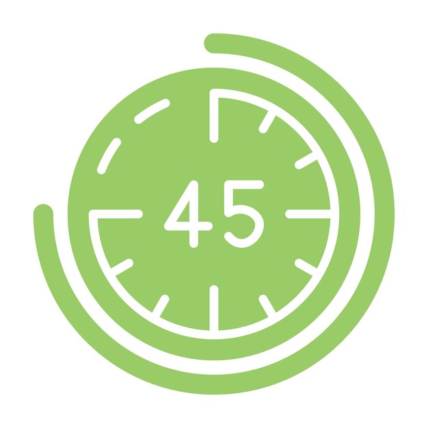 45 minutos de estilo de icono