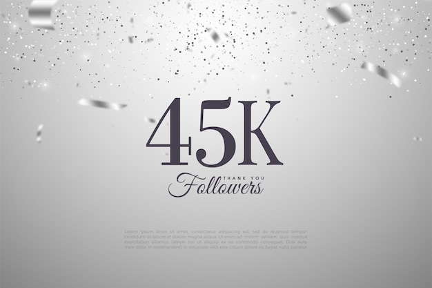 45k seguidores.