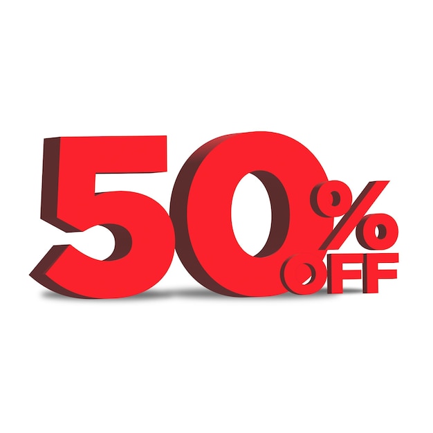 50% rebajado