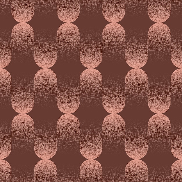 50s 60s 70s Moderno patrón sin costuras de moda vectorial marrón fondo abstracto