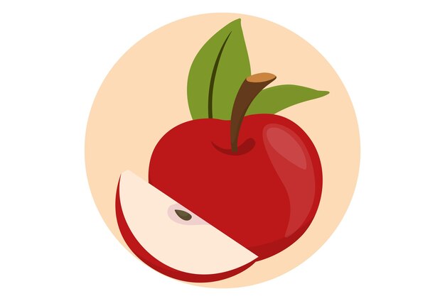 7551 Ilustración del concepto de Apple