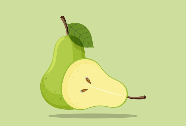 7559 Ilustración del concepto de la pera