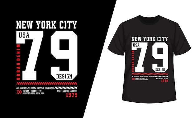 79 camiseta y ropa de calle de mezclilla de la ciudad de nueva york