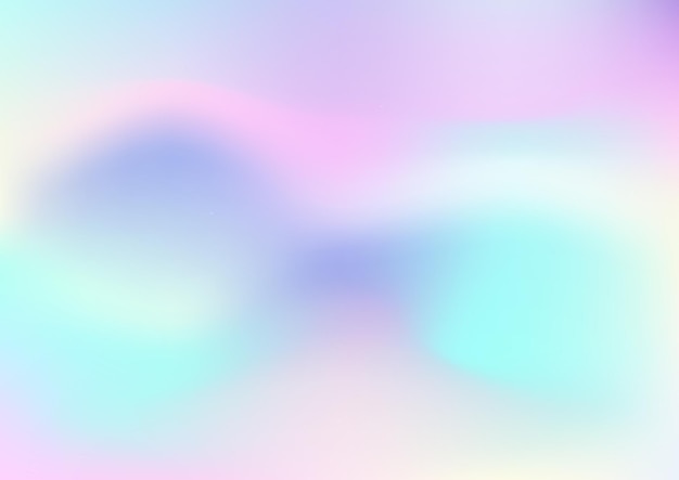 9 Fondo holográfico de malla de gradiente vectorial con colores vibrantes