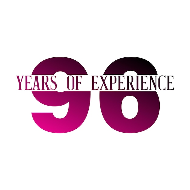 Vector 96 años de experiencia
