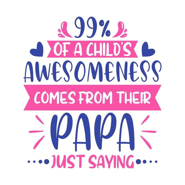 99 de la genialidad de un niño proviene de su camiseta de papá Diseño de camiseta de tipografía de padre