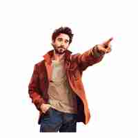 Vector a_picture_of_a_man_pointing_at_the_camera_vector