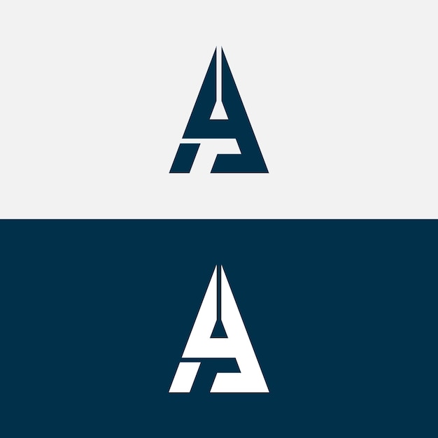 A5 logotipo diseño inicial letra logotipo 5A A5 plantilla de logotipo letra A5 diseño inicial moderno logotipo