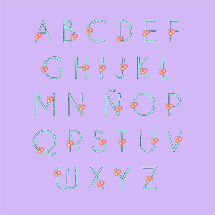 Vector abecedario