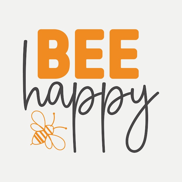 Abeja feliz