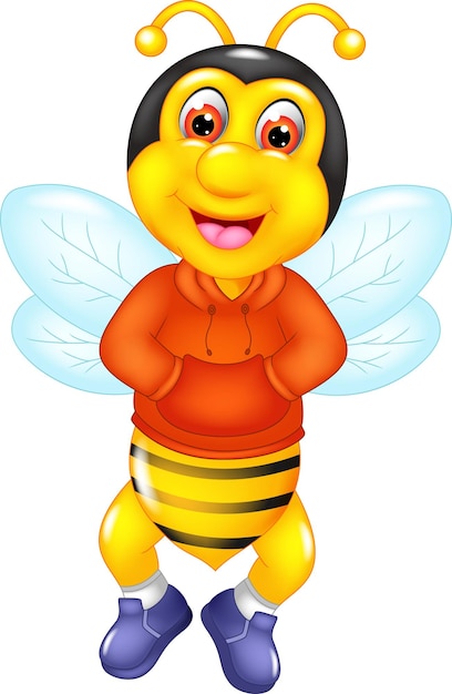 Abeja feliz