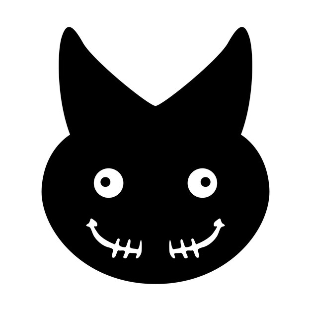 Abraza la superstición con el ícono del gato negro de Halloween, una adición perfecta y espeluznante