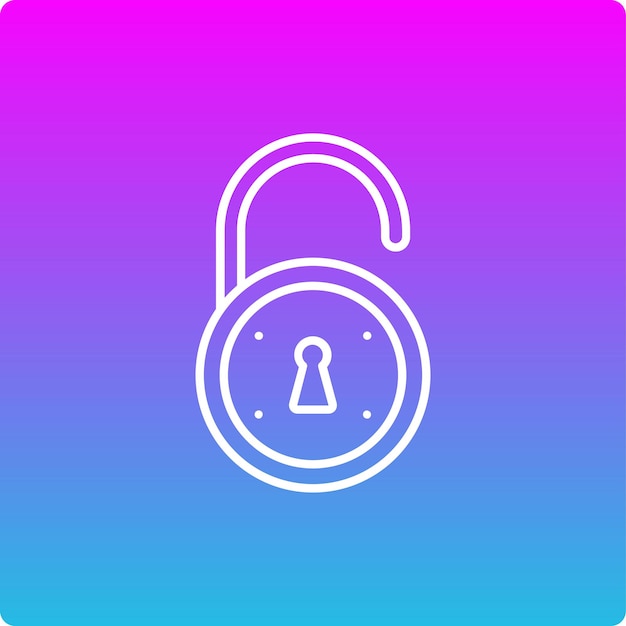 Abre el icono de bloqueo