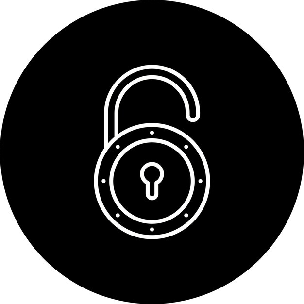 Abre el icono de bloqueo