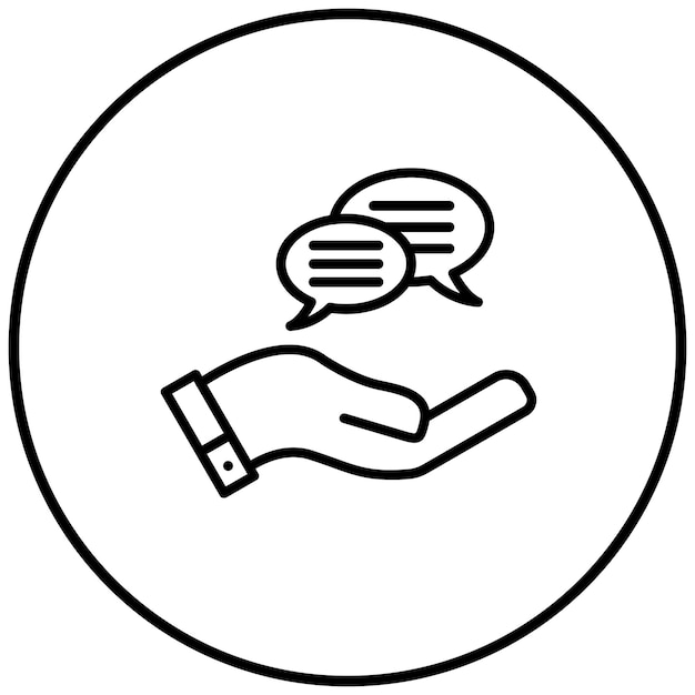 Abre el icono del vector de comunicación Puede utilizarse para el conjunto de iconos de valores básicos