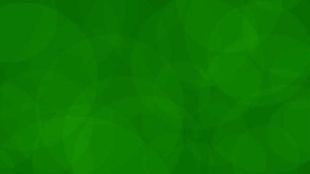 Abstarct fondo de círculos translúcidos en colores verdes