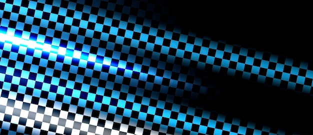 Abstracción de la ilustración del vector de velocidad de fondo de carreras en la pista de automóviles