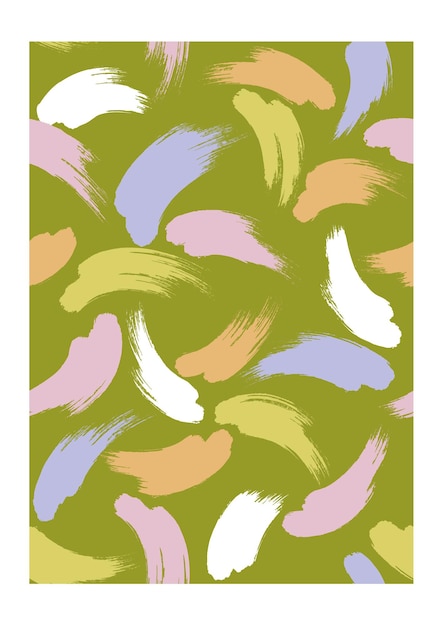 Abstracción de patrones sin fisuras fondos creativos Ilustración vectorial en estilo plano
