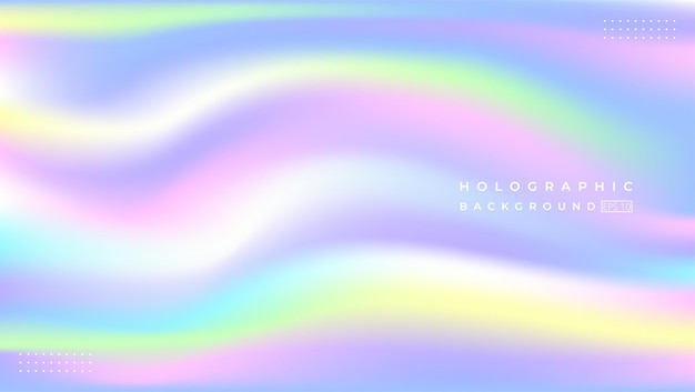 Abstrack fondo holográfico borroso