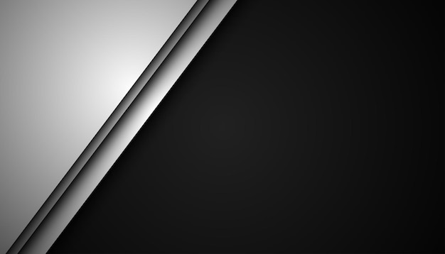 Abstract 3D background overlapping on dark space Modern graphic design element