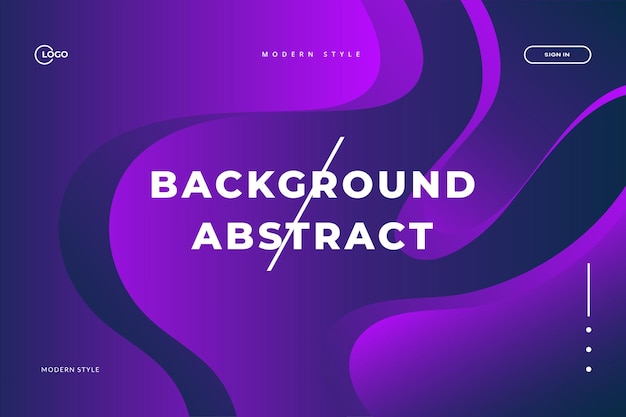 Abstract Background Dynamic Wave Colorful se utiliza para el diseño de UI UX, especialmente en la aplicación de sitios web