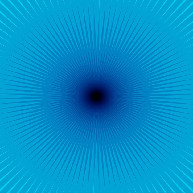 Abstract Blue Background Light Color Trails Stock Illustration