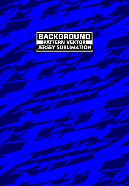 Abstract Blue Jersey Sublimation Flyer