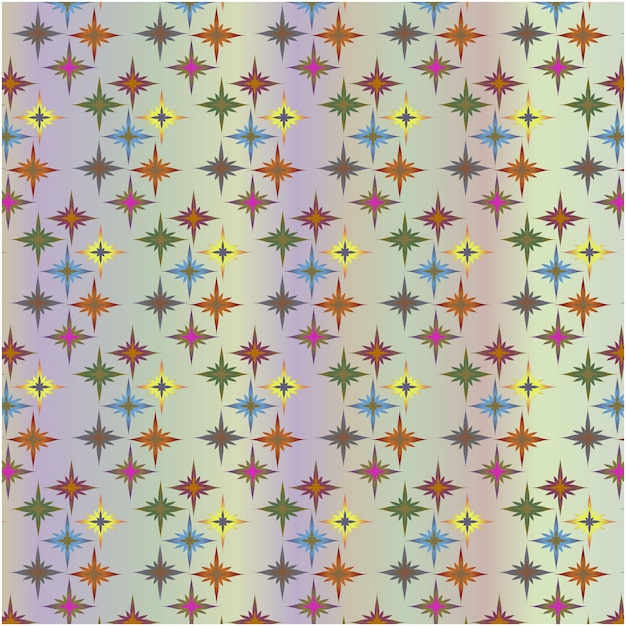 Un abstract sin costuras colorido Diwali patrón vector floral espumoso multicolor arte patrón Rangoli
