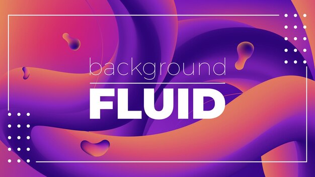 Abstract Fluid Flowing Background