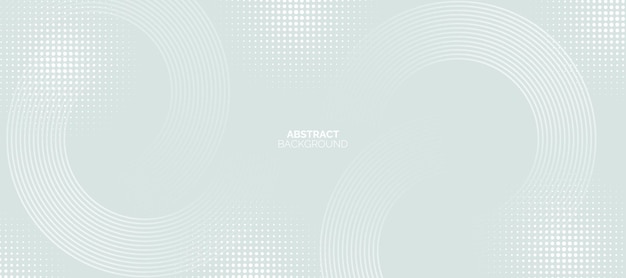 Abstract Geometric Lines and Circles Background