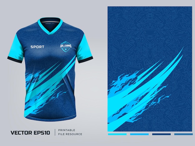 Vector abstract jersey deportivo ropa uniforme diseño buen uso para fútbol juegos motocross correr ciclismo