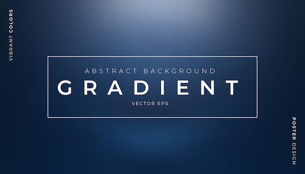 Abstract lujo gradiente azul fondo suave azul oscuro con viñeta negra estudio banner_125872767