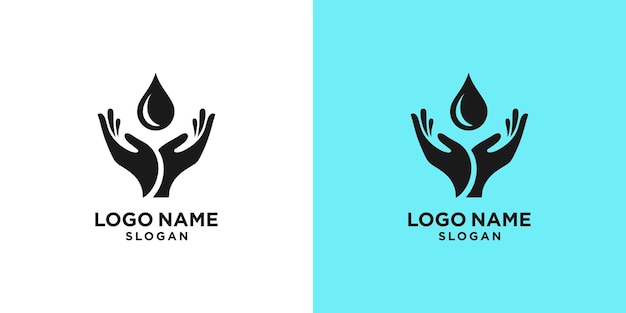 abstract mano y agua logosafe agua